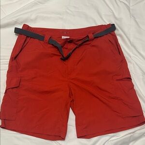 Columbia Men's Athletic Shorts - Red size 40